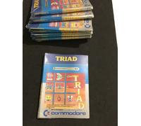 TRIAD COMMODORE 64 C64 FLOPPY DISK USA CANADA VERSION NUOVO