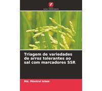 Triagem de variedades de arroz tolerantes ao sal com marcadores SSR