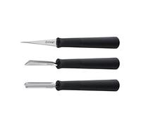 Triangle 90 857 03 02 Basic - Set di coltelli da Intaglio, 3 Pezzi