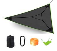 Triangle Camping Hammock, Accessori da Campeggio per Tende per L'amaca con Zaino In Spalla Esterno, Carico con Circa 150 Kg, Amaca Multi -Persona per Raduni Rilassanti All'aperto, Spiaggia, Famiglia