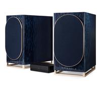 Triangle Capella blu astrale (set di 2) - Cassa intelligente wireless, Spotify, Roon Ready, Deezer, Apple Music, Tidal, Qobuz