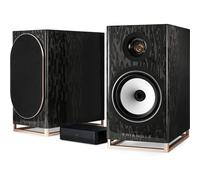 Triangle Capella stella nera (lot de 2) - Cassa intelligente wireless, Spotify, Roon Ready, Deezer, Apple Music, Tidal, Qobuz