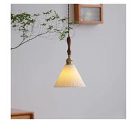 Triangle Ceramic Copper LED Pendant Lamp Beside Bedroom Dining Living Room Lights Nordic Modern Hanging Lights Luminaria