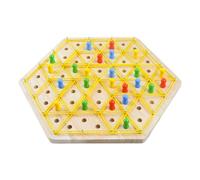 Triangle Chain Strategy Game - Multiplayer Puzzle Brain Activity Clevetop Board | Guerra Di Scacchi Logica Per Bambini Adulti, Abbigliamento Per Combattimento Familiare Duello Duel Game Night Conquest