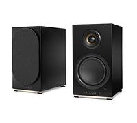 Triangle - Diffusori Attivi AIO TWIN - Diffusori da Libreria Wi-Fi & Bluetooth con Amplificatore 2x 50W - Audio HD - Ingressi PHONO/Piatto + TV Ottico - 165 x 304 x 235 mm - Nero (Coppia)