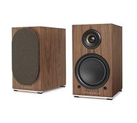 Triangle - Diffusori attivi AIO TWIN - Diffusori da scaffale Wi-Fi e Bluetooth con amplificatore 2x50W - Audio HD - Ingressi PHONO/Platino + TV ottica - 165 x 304 x 235 mm - Acero Marrone (Coppia)