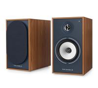 Triangle Borea BR03 Connect Diffusore Attivo da Scaffale (Coppia) Oak Blue