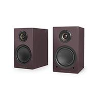 Triangle - Diffusori Attivi LN01A - Diffusori da Libreria Bluetooth con Amplificatore 2 x 50W - Audio HD - Ingressi Phono/Turntable Ottico & Uscita Subwoofer - 165 x 291 x 225 mm - Melanzana (Coppia)