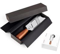 Triangle : Feinhobel Pflaume mandolina acciaio-manico noce- per verdure-tartufi