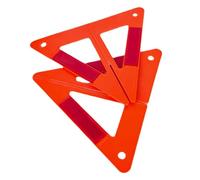 Triangle Reflector - Triangolo di Avvertimento Pieghevole | Veicoli PILIBILI BREAKDOUND Signore SIGNIFICAZIONE | di riflettori della Sicurezza compatta a Pericolo per Il miglioramento