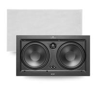 Triangle - SECRET LCR7 - Diffusore da Incasso per Muro - 140W - 2 x Altoparlanti 17 cm - Tweeter Orientabile - Musica & Home Cinema Frontale/Centrale/Surround - 403 x 227 x 90 mm - (Pezzo)