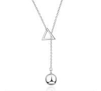 Triangle Strip a Catena Lunga Pendenti e collane per Le Colture da Donna