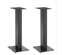 Triangle - Supporti per Diffusori S02 per Diffusori da Libreria Hi-Fi & Home Cinema - Altezza 596 mm - Supporti a Compatibilità Universale - Nero (Coppia)