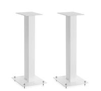 Triangle - Supporti per Diffusori S02 per Diffusori da Libreria Hi-Fi & Home Cinema - Altezza 596 mm - Supporti a Compatibilità Universale - Bianco (Coppia)