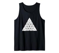 Triangoli a Piramide Spirituale Trippy Trippy Geometria Sacra Canotta