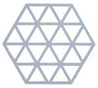 Triangoli in Silicone Trivet, Sky Blue