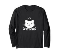 Triangolo Cat Man Maglia a Manica