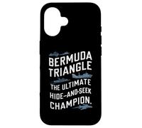 Triangolo delle Bermuda Sparizioni misteriose inspiegabili Custodia per iPhone 16