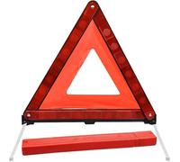 Triangolo di Avvertimento per l'auto, Pieghevole, Riflettente, Adatto per Aiuti Stradali, Parcheggio di Emergenza, Montaggio Rapido, Gadget per La Massima Sicurezza nel Traffico Stradale
