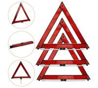 Triangolo di sicurezza 3 pezzi Triangolo di emergenza stradale Triangolo