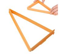 Triangolo incrociato Cutter | Pastry Dough Mold Tools Roll Maker For Baking, Bread Line Shaping Kitchen Gadget, Professional Bakeware, Home Bakery Tool, Easy Preparation, Efficient and Durable