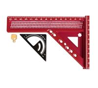 Triangolo professionale Righello Caratteristica Superfici anodizzate Migliora la durevolezza Righello di misurazione multiangolo per disegno tecnico Multiangolo Preciso incisione scala