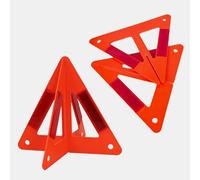 Triangolo Reflectors - Triangolo Di Avvertimento Di Emergenza - Segno Di Avvertimento | Dispositivo Di Avviso Di Pericolo Per La Strada Compatta, Strumento Di Visibilità Di Rottura Portatile Per I Con