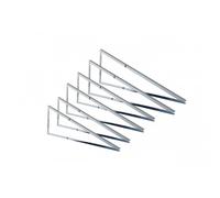 Triangolo regolabile HTL diag.180cm per fissaggio pannelli su tetto piano con inclinazione da 10° a 20°