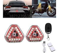 Triangolo telecomando Wireless LED Mini Strobe Aircraft Light Car Moto Bike avviso Anti-collisione indicatore di segnale Flash Lamp