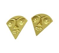 Triangolo Triangle Fashion Orecchini Face Decoration Per Dichiarazione Eleganti In Stili Strada E Prigionieri Cattura Degli Occhi Da