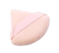 Triangolo Velluto Soffio for Pizza Farina for Pizza Mini Trucco Viso Spugna Cosmetici Lavabile Strumento for Il Trucco Leggero (Color : Skin color 1pc)