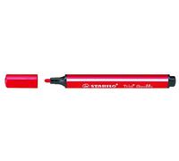 Triangular Fibre-Tip Pen - STABILO Trio Scribbi - Pack of 1 - Red