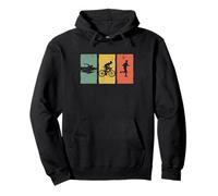 Triathlon Training Triathlete Divertente Triathlon Felpa con Cappuccio