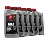 TRIAX DTF-2 Professional SAE 75W-85 GL-5 - Olio Cambio Sintetico per Assali, Differenziali, Trasmissioni e Ingranaggi Ipoidi a Slittamento Limitato, Riempimento a Vita 6x0,946 L (6x1 quart)