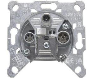 Triax EDM 6 - Uscita - Connettore F connessione IEC X 2 (306271)