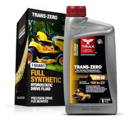TRIAX Trans-Zero 20W-50 - Olio idrostatico per trattorino tagliaerba | Completamente sintetico, trasmissioni idrostatiche 20W-50 o 15W-50, trattorini rasaerba, rasaerba a raggio zero e ride-on