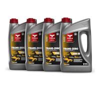 TRIAX Trans Zero 20W-50 - Olio per trasmissione idrostatica completamente sintetico per falciatrici a zero giri (confezione da 4 galloni)