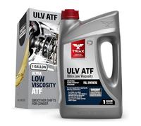 TRIAX ULV ATF Fluido Cambio Automatico 100% Sintetico Ultra Bassa Viscosita - Per Trasmissioni Automatiche Moderne 8 e 10 Rapporti - Compatibile Dexron ULV e Mercon ULV 3,78 L (1 Gallone)