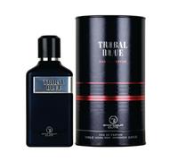 Tribal Blue Tribal Blue Edp Eau de Parfum 100 ml per uomo, bergamotto, ambra e limone, profumo Tribal Blue per uomo, prodotto a Dubai da Sapphire's choice