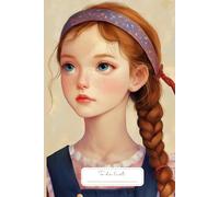 Tribal Elegance To Do List: A vintage-inspired notebook featuring a charming tribal girl in braids.