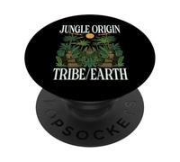TRIBE/TERRA Tropicale Antiche Culture Foresta PopSockets PopGrip Adesivo