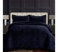 Tribeca Living Set copripiumino oversize in velluto, indaco, king size