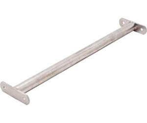 TRIBECCO® Asta da ginnastica in metallo (acciaio inox, 115 cm)