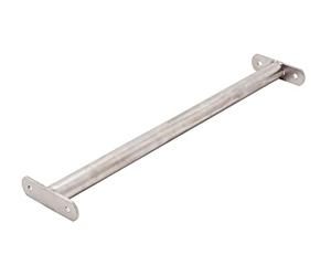 TRIBECCO Barra da ginnastica in metallo, 60 cm, in acciaio inox