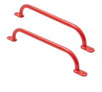TRIBECCO Maniglie da arrampicata per esterni e interni, in metallo, per parco giochi, arrampicata, torre da gioco, letto a soppalco, scala e parete da arrampicata nella cameretta dei bambini (550 mm,