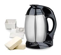Tribest SB-132 Soyabella, macchina automatica per latte di soia con kit per tofu grande, argento, grande, nero/acciaio inossidabile