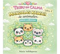 Tribu en Calma: Mandalas de animales kawaii