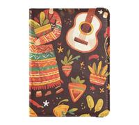 Tribù etniche Bohemian Elements Porta passaporto in pelle impermeabile per viaggio Vaccino Card Holder Cover Combo Passaporto per le donne Ultra Slim