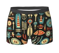 tribù Geometrica Nativa del Sud-Ovest Uomo Boxer Slip Aderenti Mutande Flessibile Slip Mutande L