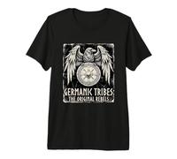 tribù germaniche I Ribelli Originali Disegni celtici germanici Maglietta Premium